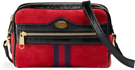 gucci size of ophidia small suede crossbody|Gucci ophidia bags.